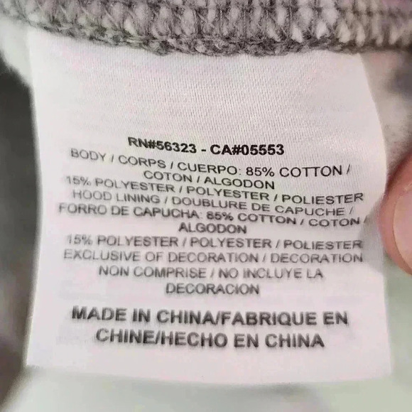 Nike Classic Heathered Gray DON'T SWEAT MY SWAG 3XL Hoodie Sweatshirt Logo - Picture 4 of 6